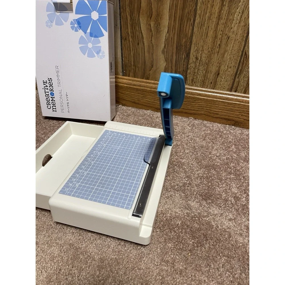 Creative Memories Personal Trimmer Photo Cutter Storage Drawer Newest Version